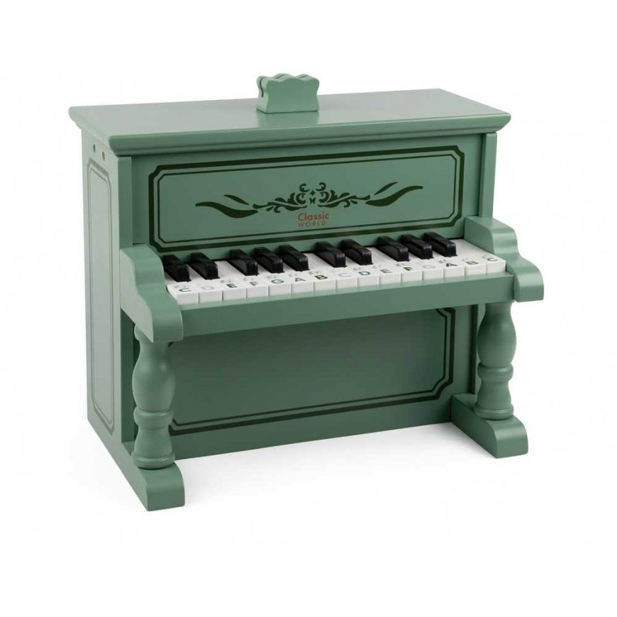 CLASSIC WORLD Vintage Piano + Learning Book