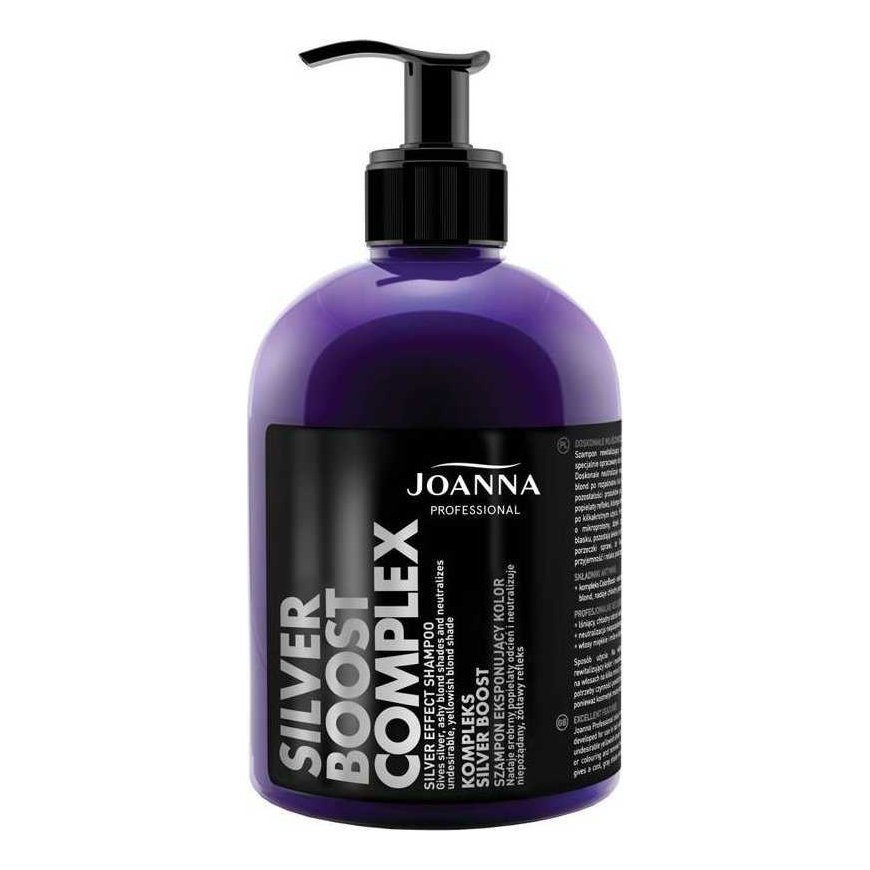 Joanna Professional Silver Boost Complex color enhancing shampoo 500g – 2