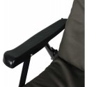 Saska Garden Chair OGRODOWE SKŁADANE 59X66X45/90CM Z PODUSZKĄ SZARE Saska Garden Chair OGRODOWE SKŁADANE 59X66X45/90CM Z PODUSZKĄ SZARE
