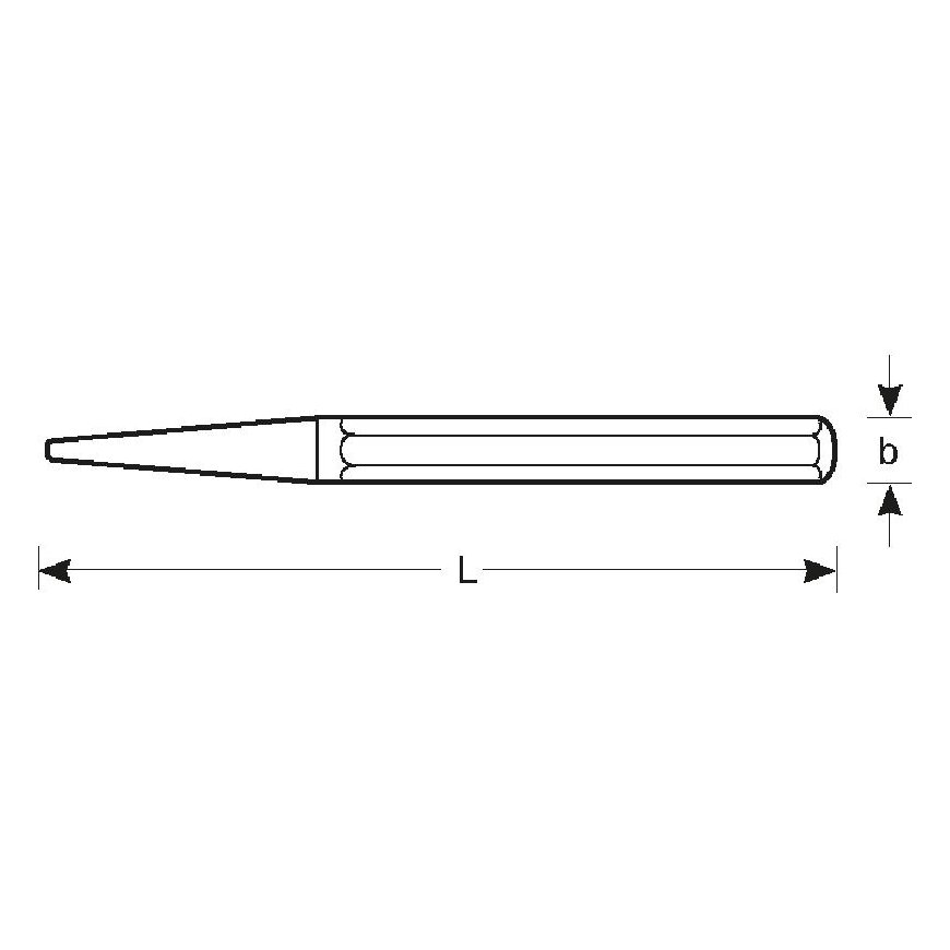 Sna Europe Denmark Bahco Centravimo kaltas 5x120mm – 2