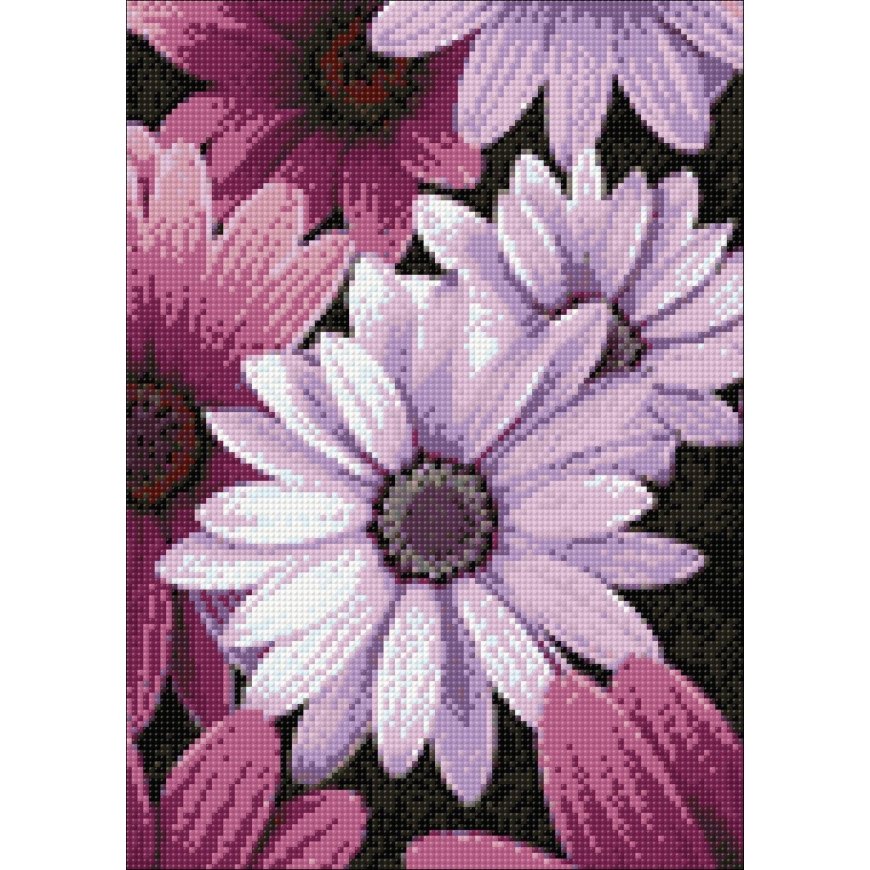 Beldizart Violetinės ramunės 27*38 cm WD2306 – 2