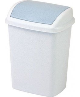 Waste bucket Dominik 10L 20x25x36cm grey
