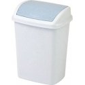 Waste bucket Dominik 10L 20x25x36cm grey Waste bucket Dominik 10L 20x25x36cm grey