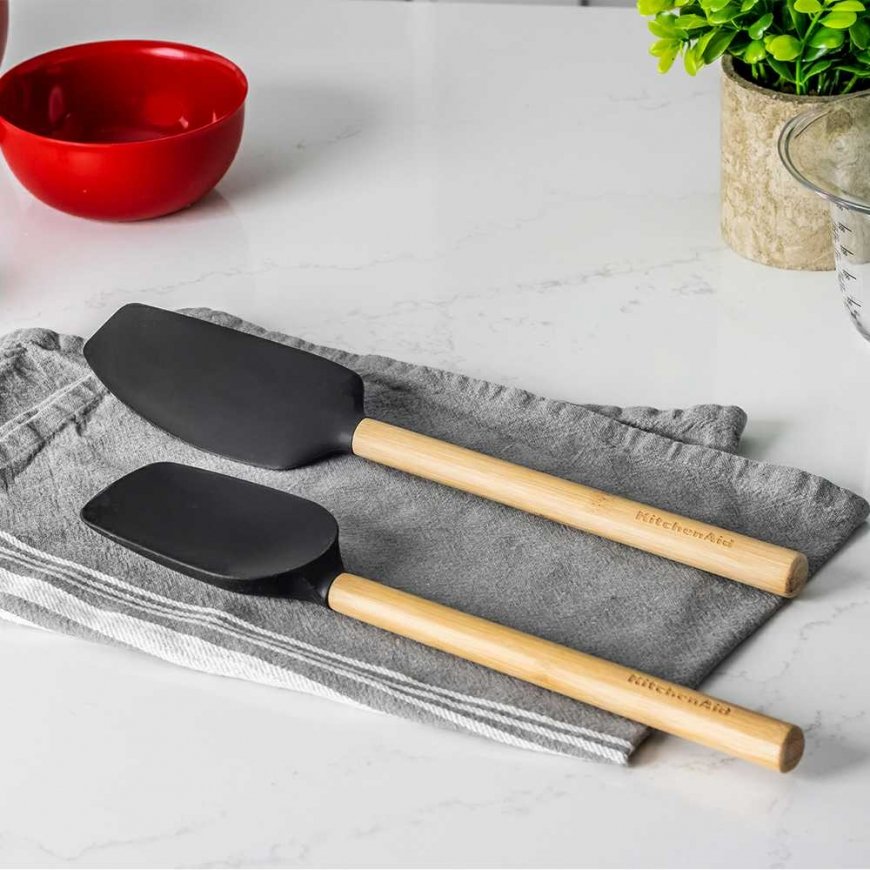 Kitchenaid Culinary Tools KitchenAid łyżka silikonowa CLASSIC Bamboo – 3