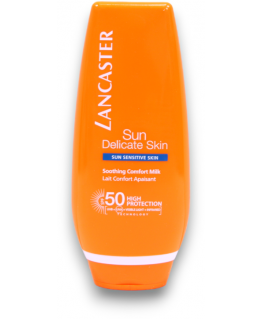 Lancaster Sun Delicate Skin Soothing Milk Progressive Tan SPF50 125ml