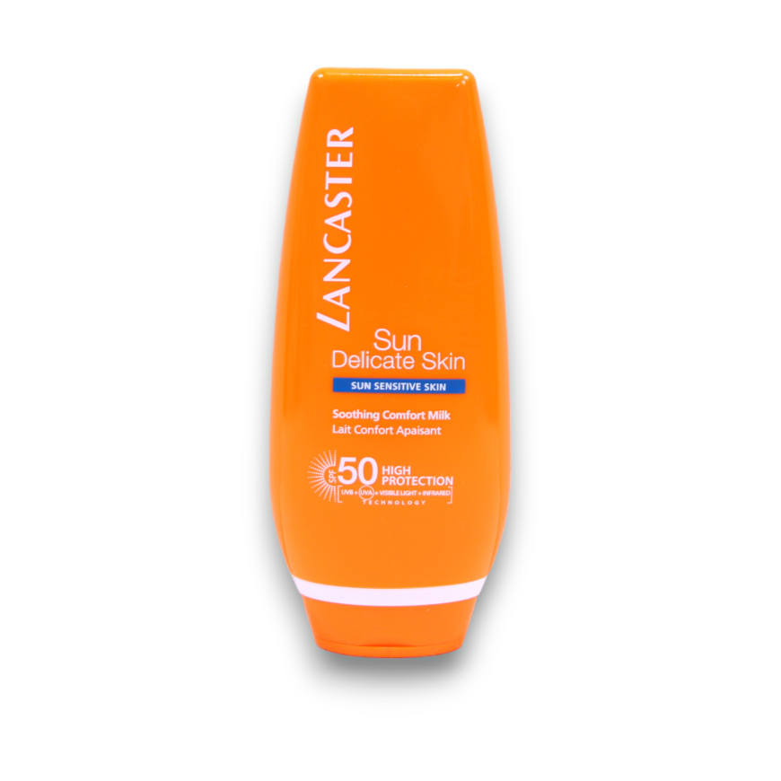 Lancaster Sun Delicate Skin Soothing Milk Progressive Tan SPF50 125ml