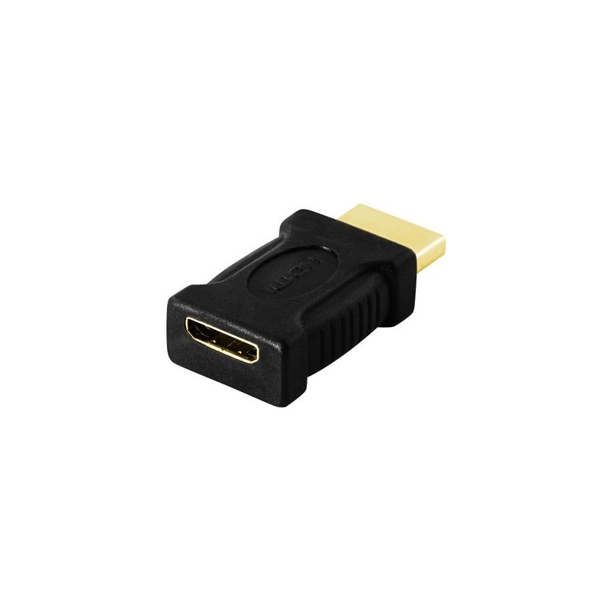 Deltaco HDMI-17 гендерный адаптер 19-pin HDMI Черный – 2
