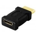 Deltaco HDMI-17 kaapelin sukupuolenvaihtaja 19-pin HDMI musta Deltaco HDMI-17 kaapelin sukupuolenvaihtaja 19-pin HDMI musta