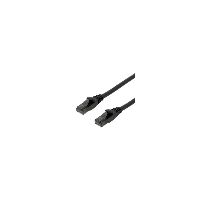 Deltaco UUTP-1503 tinklo kabelis Juoda 2 m Cat6 U/UTP (UTP)