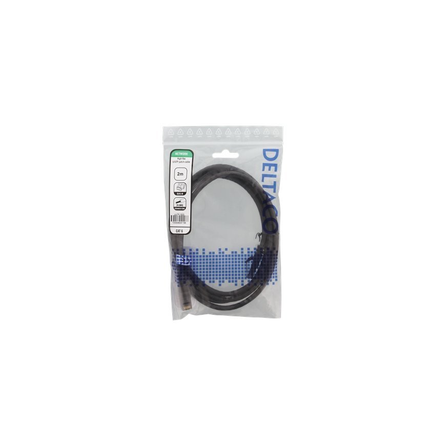 Deltaco UUTP-1503 võrgukaabel Must 2 m Cat6 U/UTP (UTP) – 2