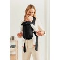 BabyBjörn Mini Woven -kantoreppu, black BabyBjörn Mini Woven -kantoreppu, black