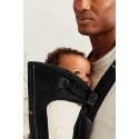 BabyBjörn Mini Woven -kantoreppu, black BabyBjörn Mini Woven -kantoreppu, black