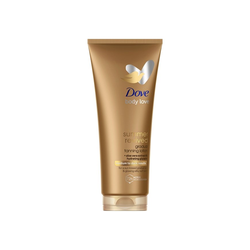 Dove Body Love Summer Revived Self Tanning Product for women, 200 ml – 2
