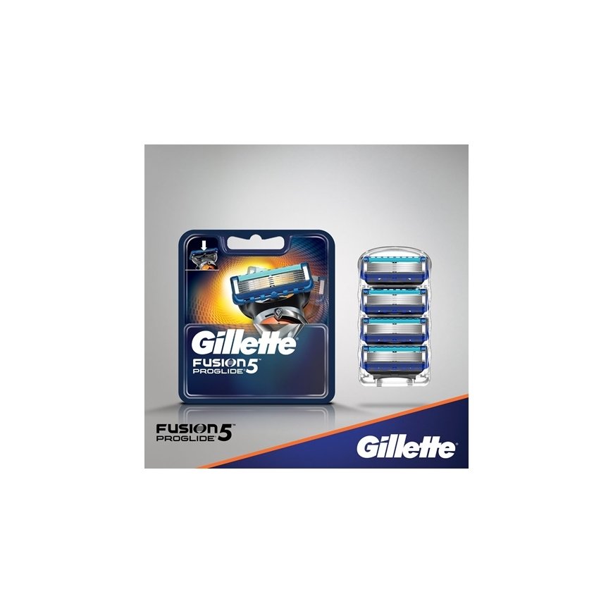 Gillette Fusion5 Proglide Rasierklingen Daudzkrāsains