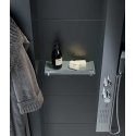 Shower shelf Gedy CD18-38, 300 mm x 58 mm x 146 mm, chrome Shower shelf Gedy CD18-38, 300 mm x 58 mm x 146 mm, chrome