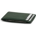 Woolnut Leather Card Holder, green Woolnut Leather Card Holder, green