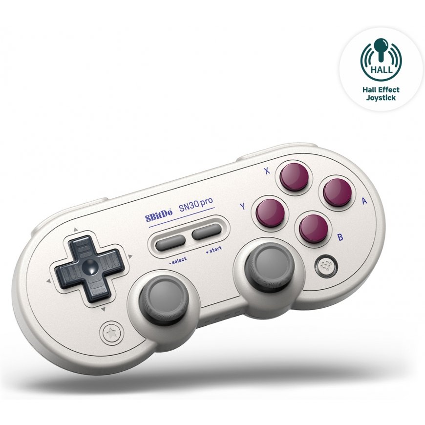 8BitDo SN30 Pro G Classic - Hall Edition -langaton peliohjain, Switch / PC / Android – 2