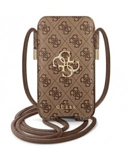 Guess GUOHCSA35G4GFBR A35 A356 brązowy|brown hardcase 4G Metal G