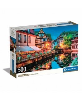 Clementoni High Quality Collection Strasbourg Old Town Pusle 500 tk Maastik