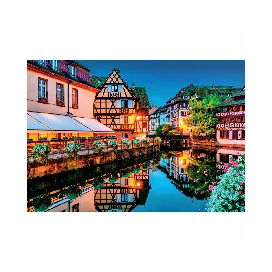 Clementoni High Quality Collection Strasbourg Old Town Puzle 500 pcs Ainava – 2