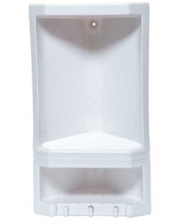 Corner shelf Gedy Junior 8079 02, 14 x 22 x 38 cm