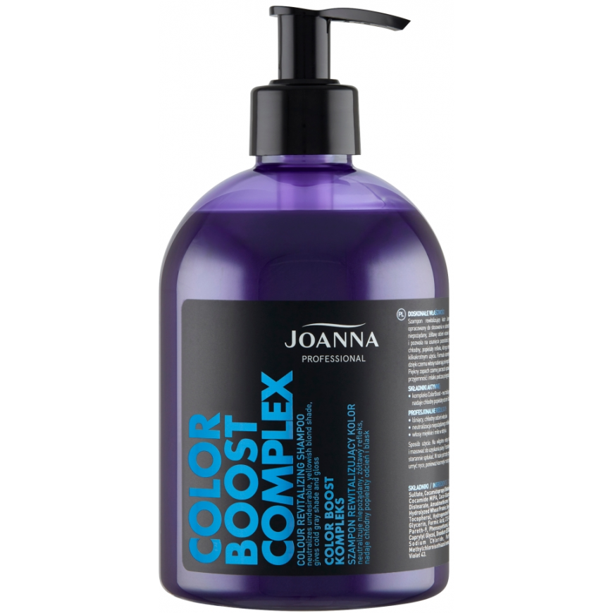 Joanna Professional Color Boost Complex Color Revitalizing Shampoo 500g – 2
