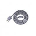 Devia Fashion Series Cable skirta Lightning (MFi, 2.4A 1.2M) pilkas