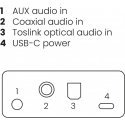 Marmitek BoomBoom 55 HD Bluetooth aptX transmitter Marmitek BoomBoom 55 HD Bluetooth aptX transmitter