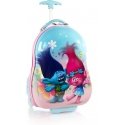 Heys Trolls children's suitcase, light blue Heys Trolls children's suitcase, light blue
