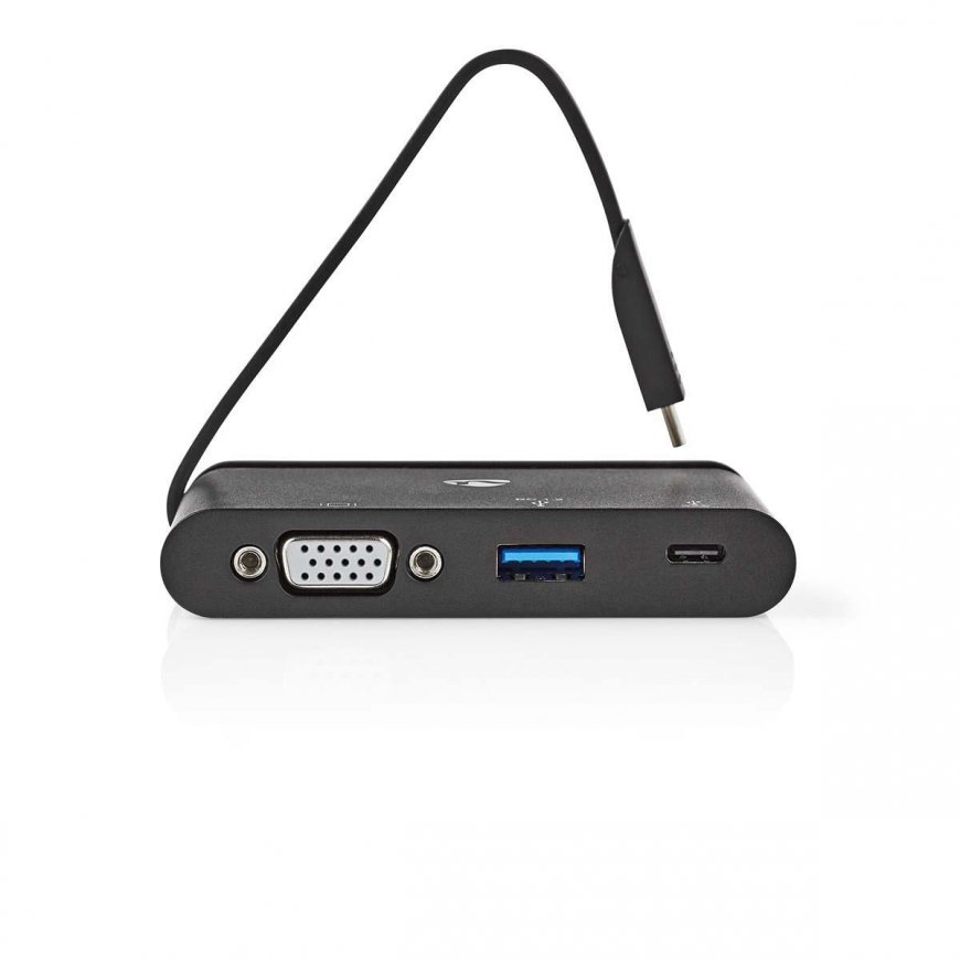 Nedis TCARF220BK dokstacija USB 3.2 Gen 1 (3.1 Gen 1) Type-C Melns – 2