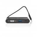 Nedis TCARF220BK kannettavien tietokoneiden telakka ja porttitoistin USB 3.2 Gen 1 (3.1 Gen 1) Type- Nedis TCARF220BK kannettavien tietokoneiden telakka ja porttitoistin USB 3.2 Gen 1 (3.1 Gen 1) Type-