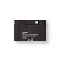 Nedis TCARF220BK laptop dock/port replicator USB 3.2 Gen 1 (3.1 Gen 1) Type-C Black