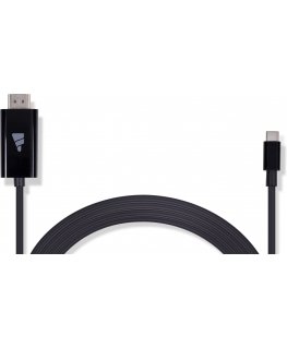 Fuj:tech HDMI - USB-C adapterikaapeli, 2m