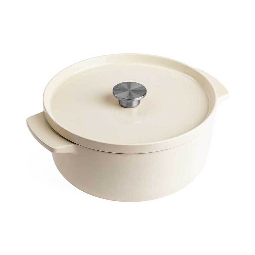 KitchenAid garnek żeliwny 5,2L Almond