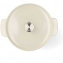 KitchenAid garnek żeliwny 5,2L Almond Kreminis KitchenAid garnek żeliwny 5,2L Almond Kreminis