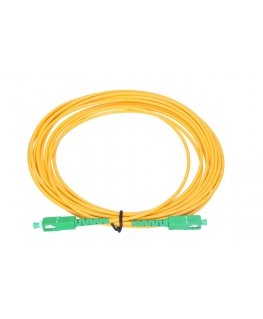 Extralink EX.1575 „InfiniBand“ arba pluoštinis optinis kabelis 5 m SC FTTH Žalia, Geltona