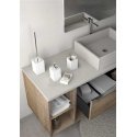 Toothbrush glass Gedy SOFIA, black