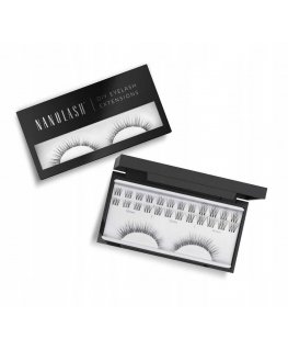 Nanolash DIY Eyelash Extensions sztuczne rzęsy w kępkach Innocent 36szt.