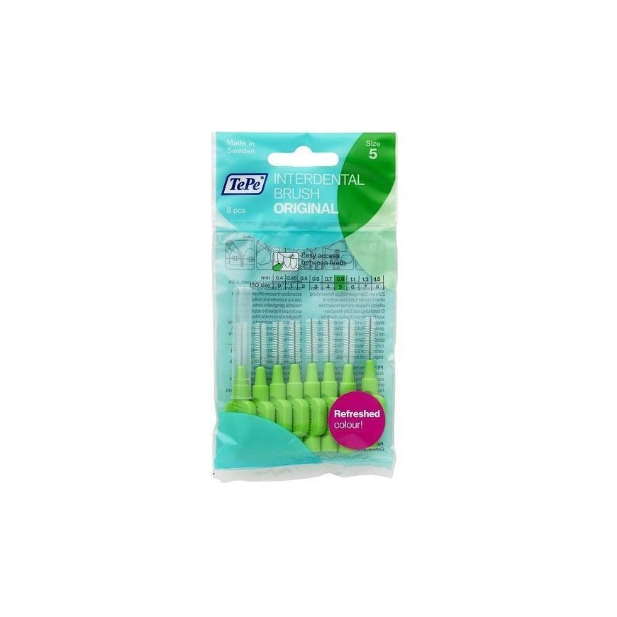 TePe Original Interdental Brushes 5 Green (0