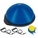 Półpiłka do balansowania, trener równowagi 46cm + pump, REBEL ACTIVE