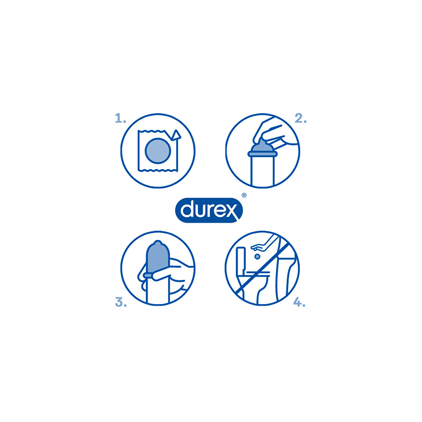 Durex Feel Thin Classic thin latex condoms 12 pcs – 5