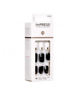 Kiss My Face ImPRESS Nails Midnight Drive 30 pcs
