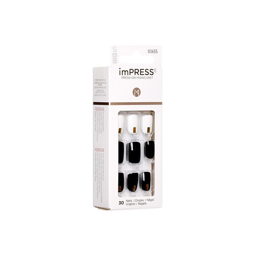 Kiss My Face ImPRESS Nails Midnight Drive 30 pcs