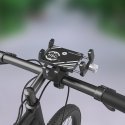 FoneKit Aluminum bicycle rack, black FoneKit Aluminum bicycle rack, black