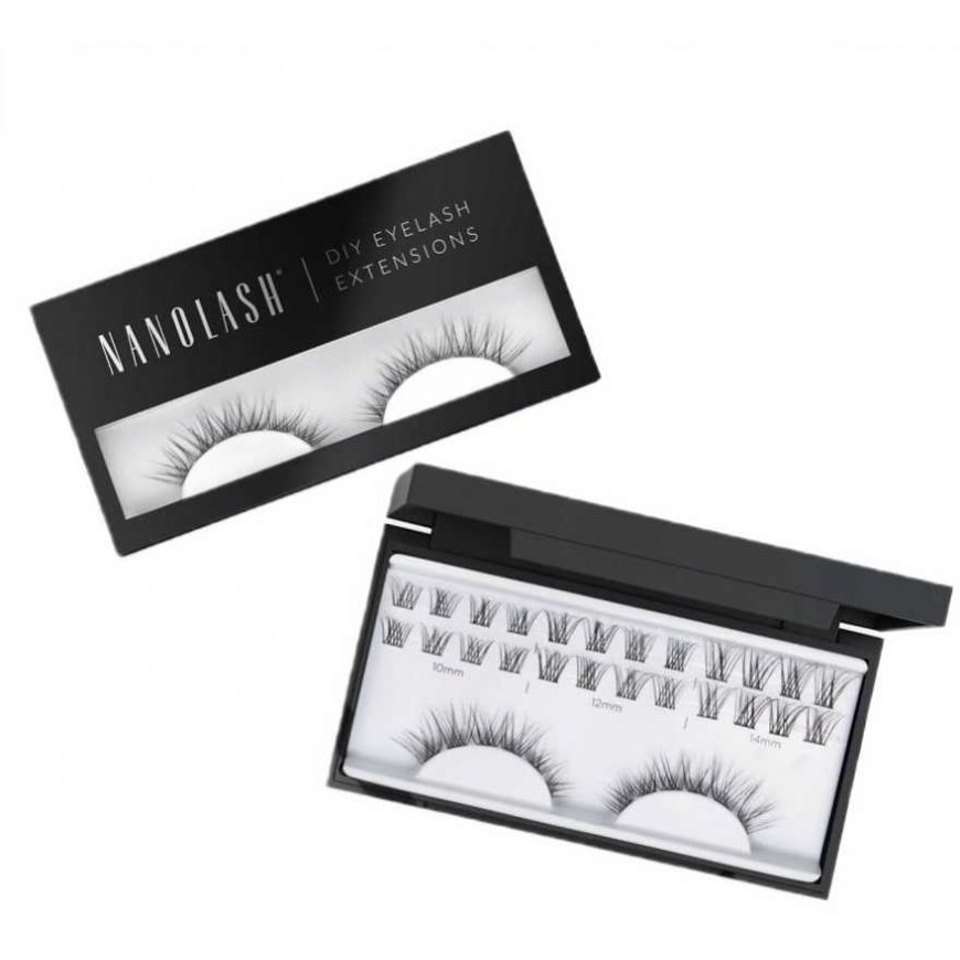 Nanolash DIY Eyelash Extensions sztuczne rzęsy w kępkach Classy 36szt.