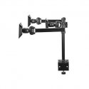 Nedis ERGOTMM100BK monitoriaus laikiklis arba stovas 61 cm (24") Juoda Stalas