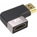 Fuj:tech HDMI Ultra High Speed 90° -kulma-adapteri, versio 1 Fuj:tech HDMI Ultra High Speed 90° -kulma-adapteri, versio 1