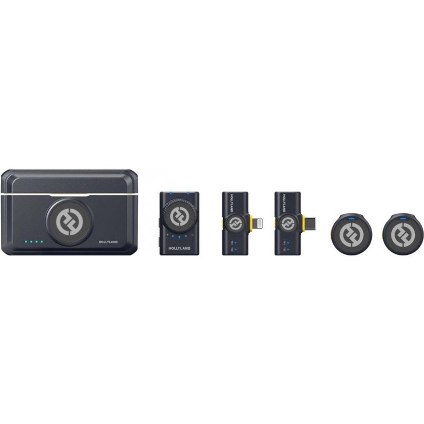 Hollyland Lark M2 Combo wireless microphone system