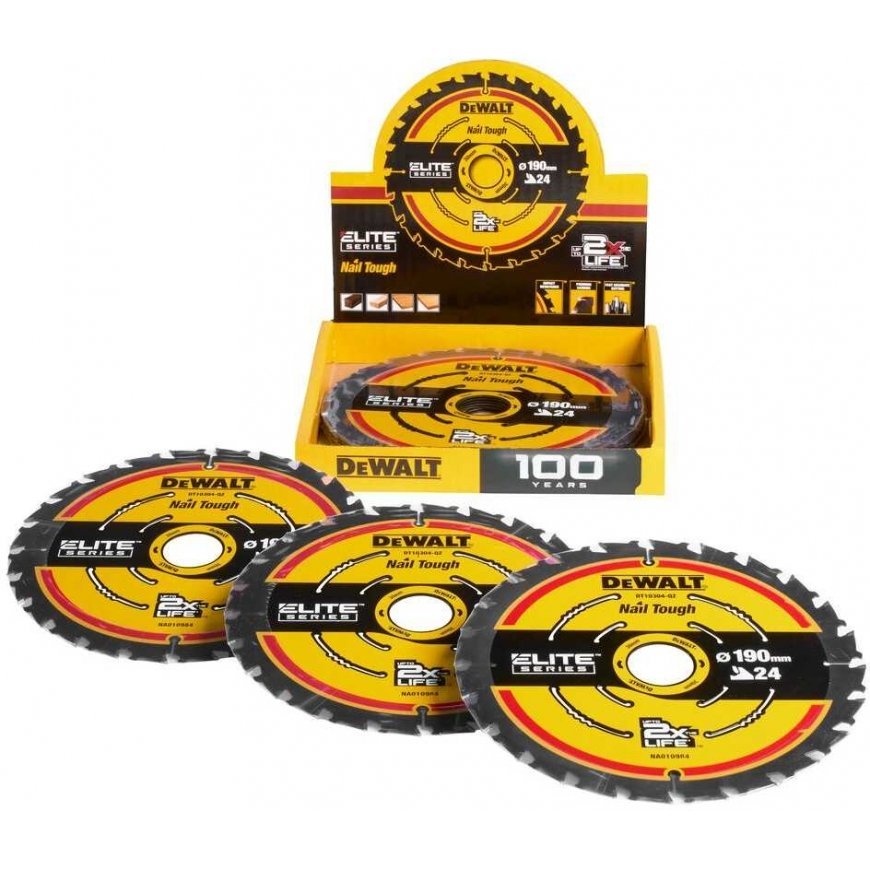 EXTREME circular saw for cutting wood 190x30x1.66 mm, 24 teeth DEWALT [DT10402-QZ] – 3