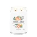 Yankee Candle White Spruce & Grapefruit vaska svece Cilindrs Balts 1 pcs Yankee Candle White Spruce & Grapefruit vaska svece Cilindrs Balts 1 pcs